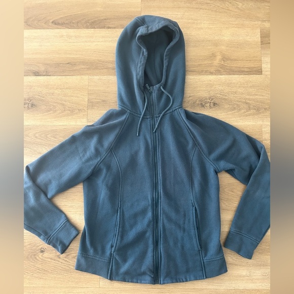 All in Motion Women’s Hooded Full-Zip Sweatshirt with Thumb Holes - Size Small - Picture 3 of 12